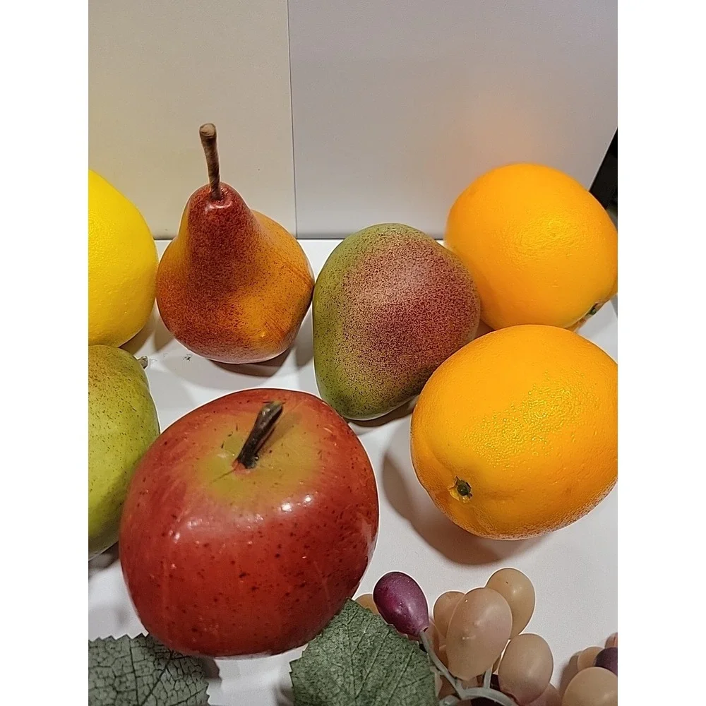 Fake Fruit‎ Mix Realistic Artificial Decoration 11 Pieces